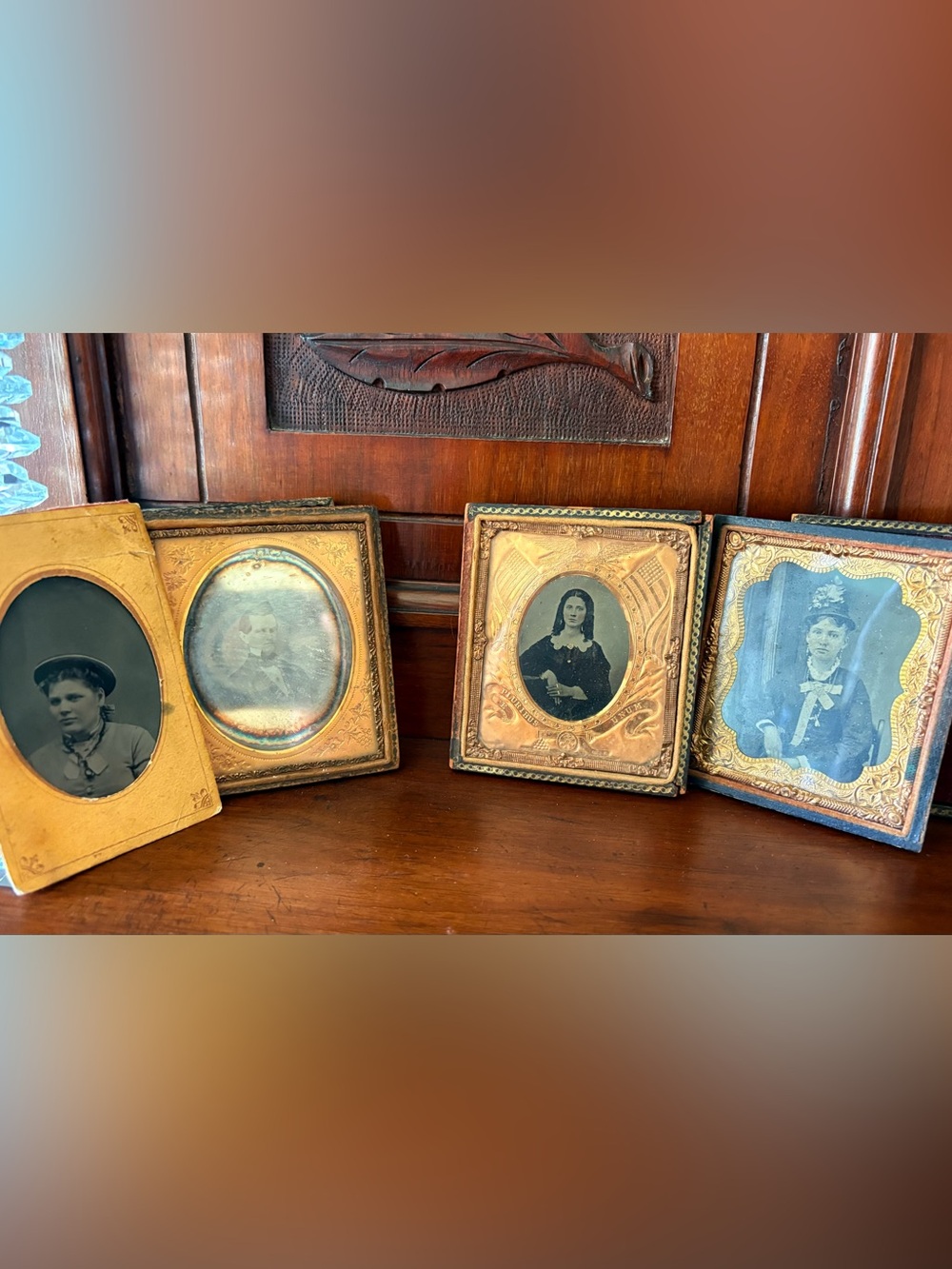 Daguerreotypes and Tintype Vintage Set❣️